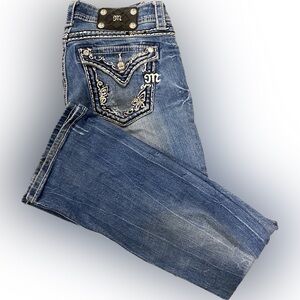 Miss Me Womens Bootcut Jeans Size 28